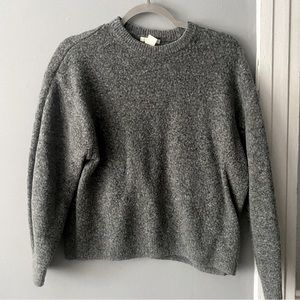 Grey Fuzzy Sweater
